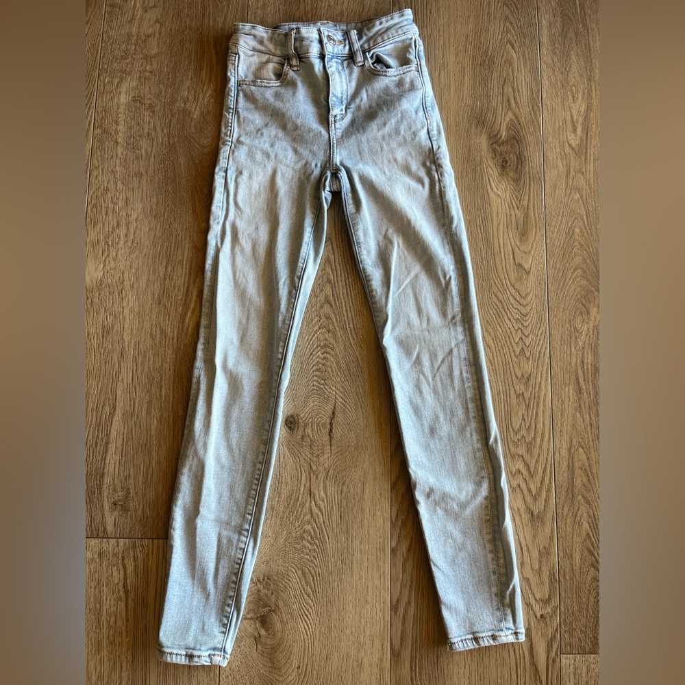 American Eagle Next Level Super High-Waisted Jegging Size 0 Regular